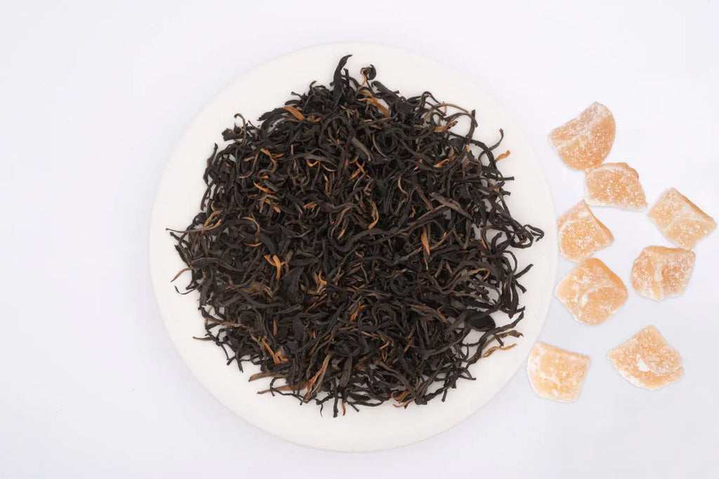 bulk organic loose lead orthodox black tea with golden pekoe